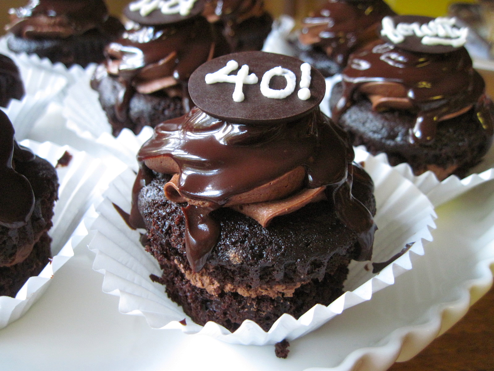 Chocolate Bomb Cupcakes