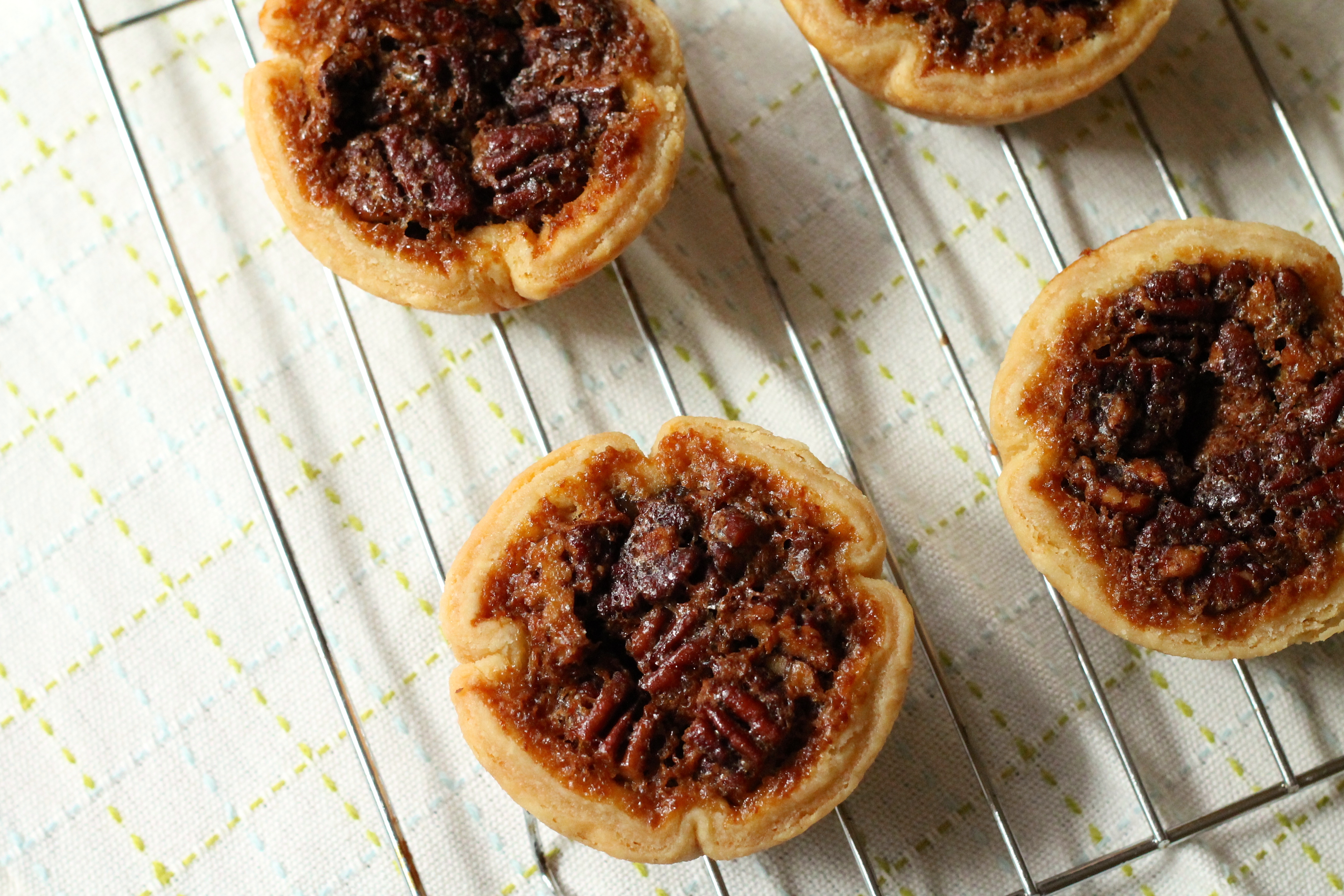 maple pecan butter tarts