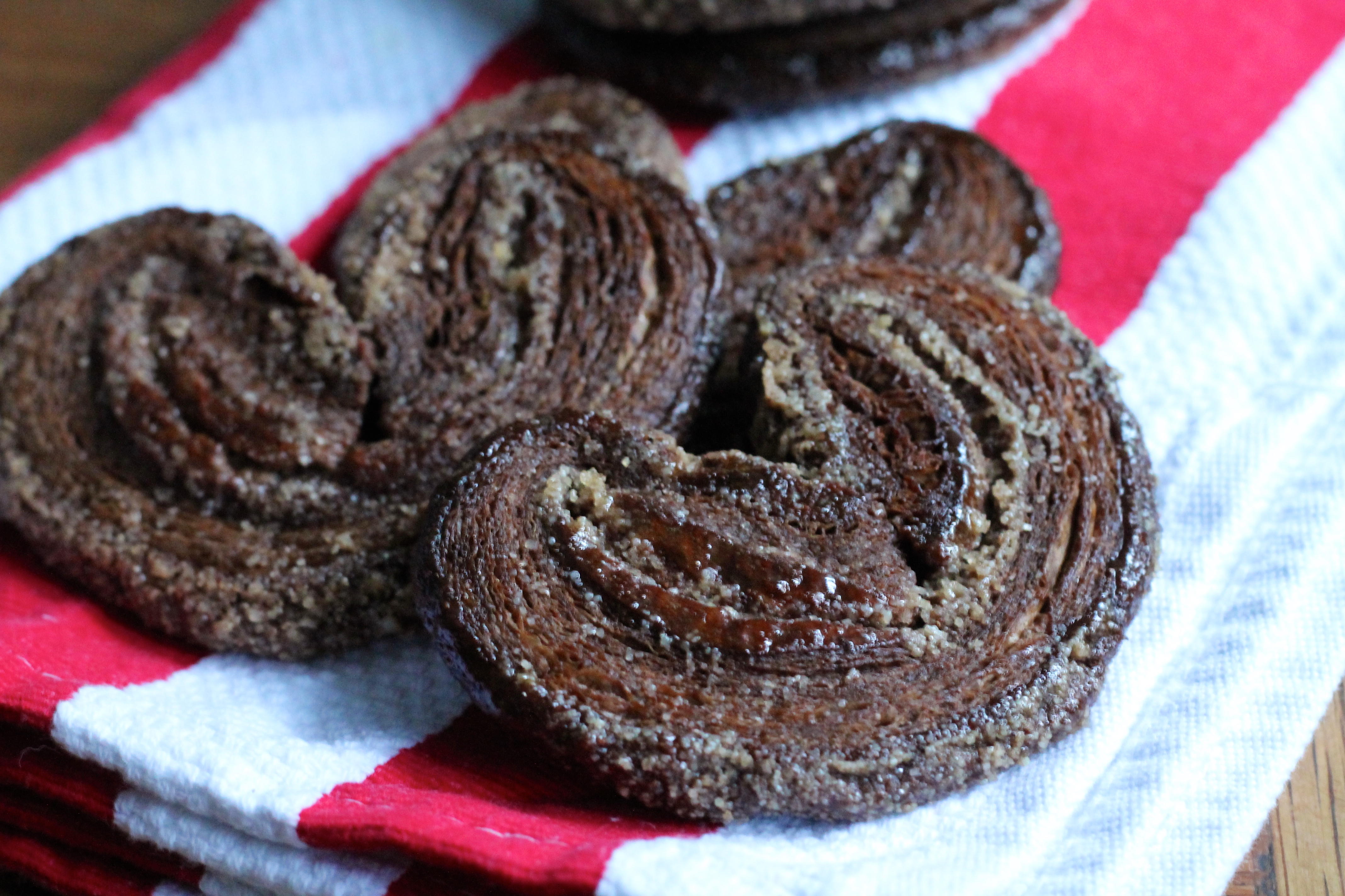 Cocoa Cinnamon Palmiers | Korena in the Kitchen