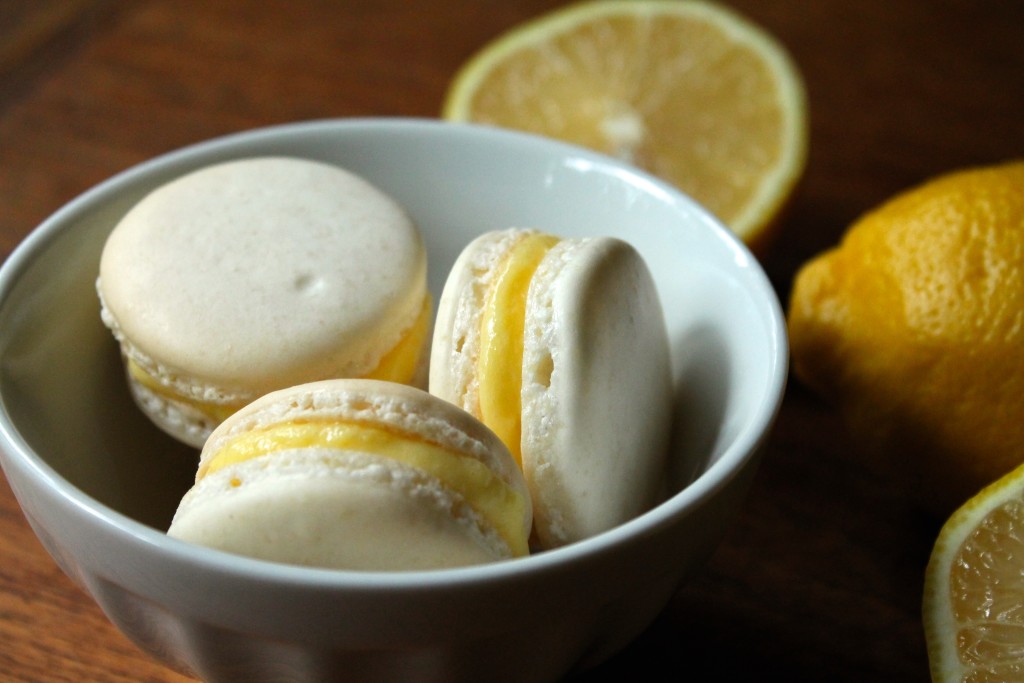 Lemon Curd Macarons | Korena in the Kitchen