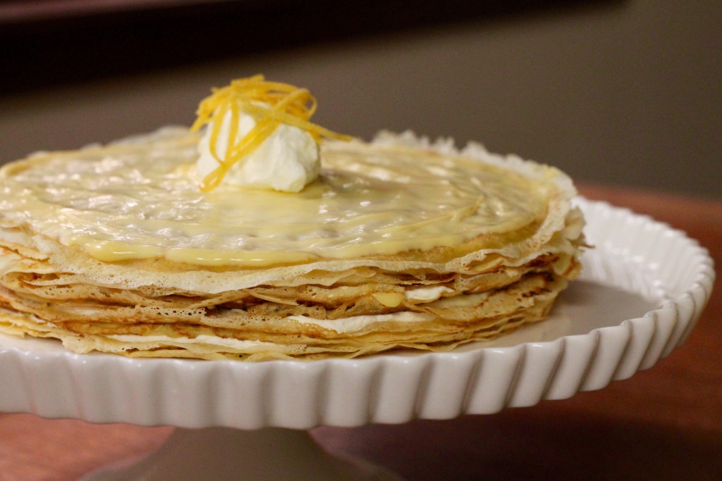 Lemon Crêpe Cake | Korena in the Kitchen