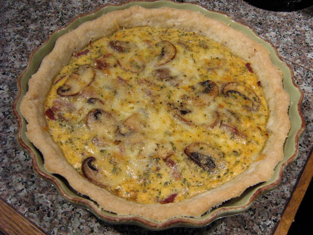 Snow and a&nbsp;Quiche