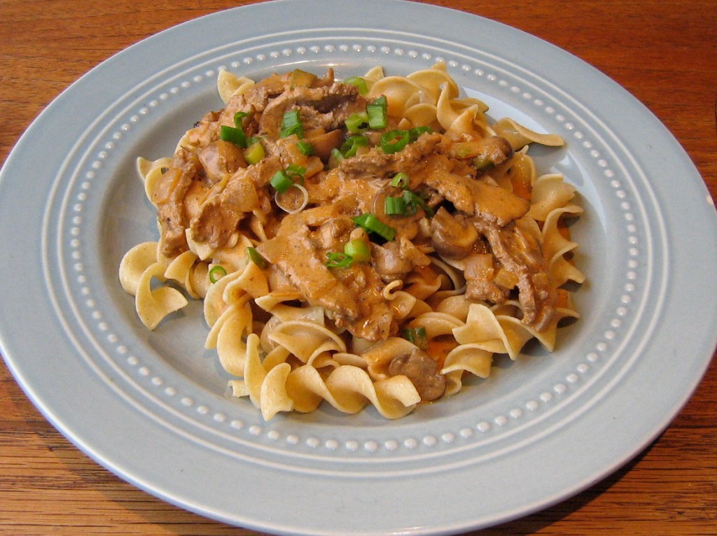 Beef Stroganoff