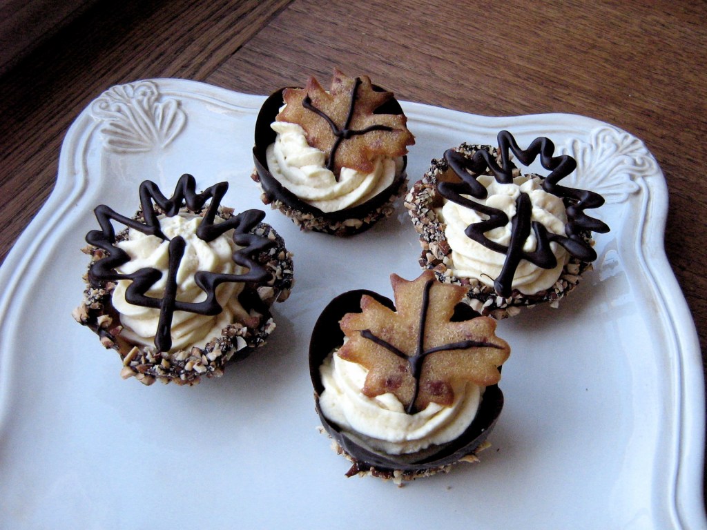 Daring Bakers Challenge: Maple Syrup Mousse in an Edible&nbsp;Container