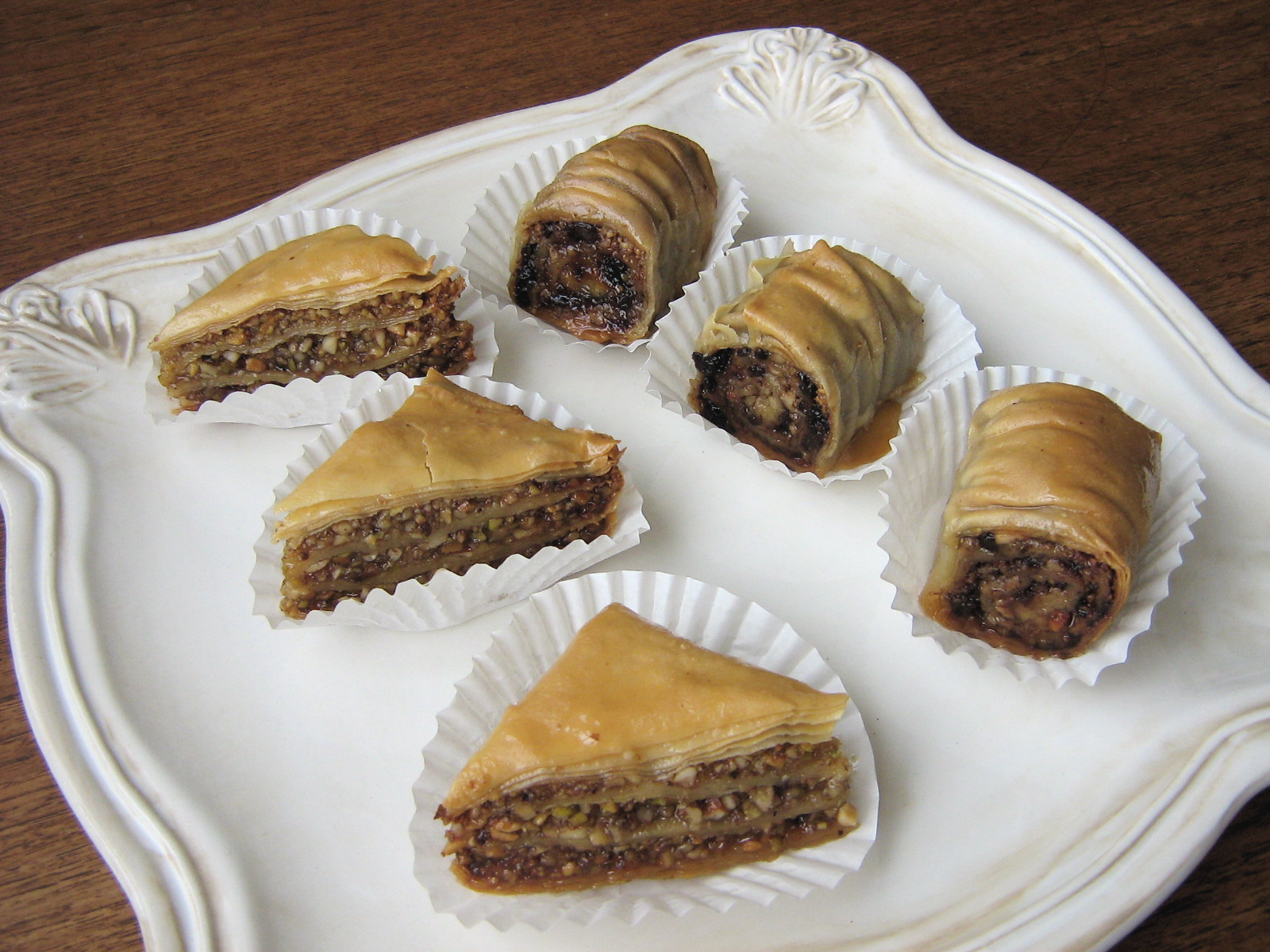 Daring Bakers: Baklava with Homemade Phyllo Pastry!