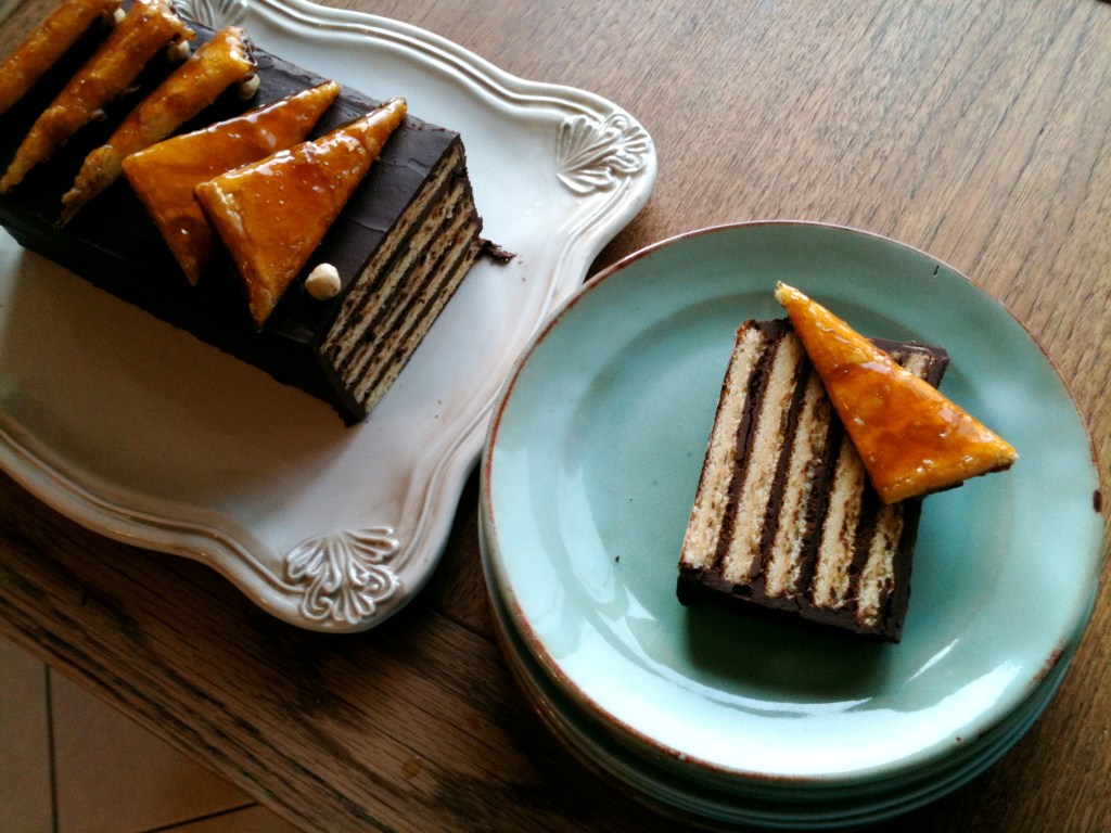 Dobos Torte Birthday Cake