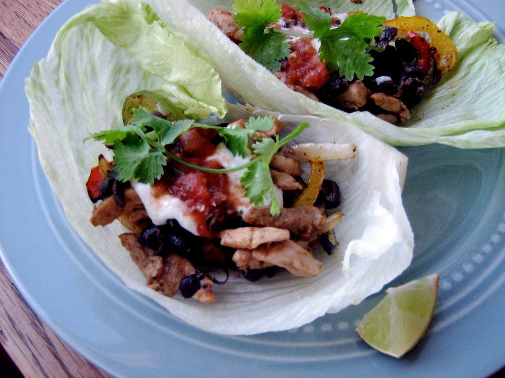 Chicken Fajita Lettuce&nbsp;Wraps