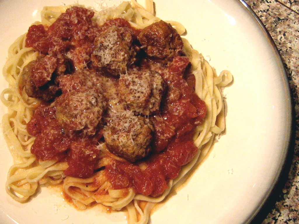 Spiced Meatballs in Tomato&nbsp;Sauce