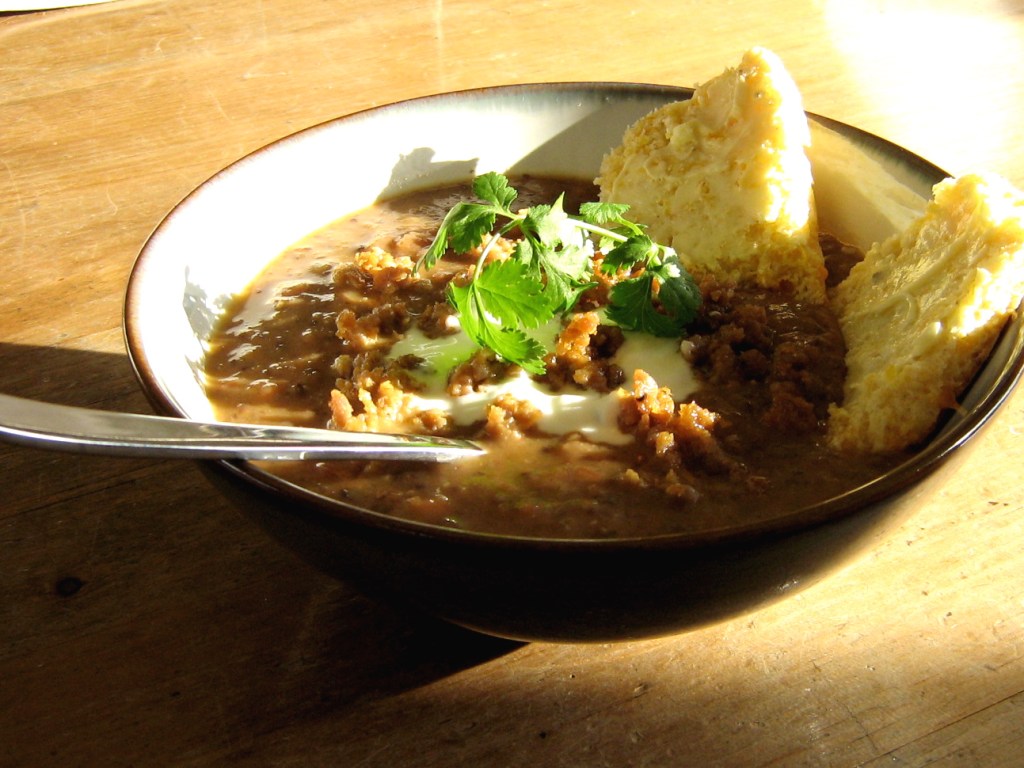 Black Bean Soup with Chipotle and&nbsp;Orange