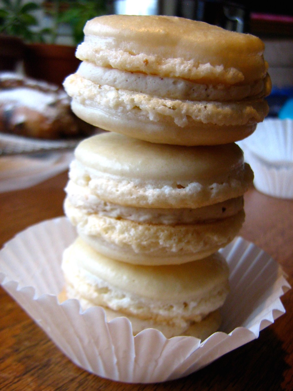 Christmas Baking 2011: Eggnog&nbsp;Macarons