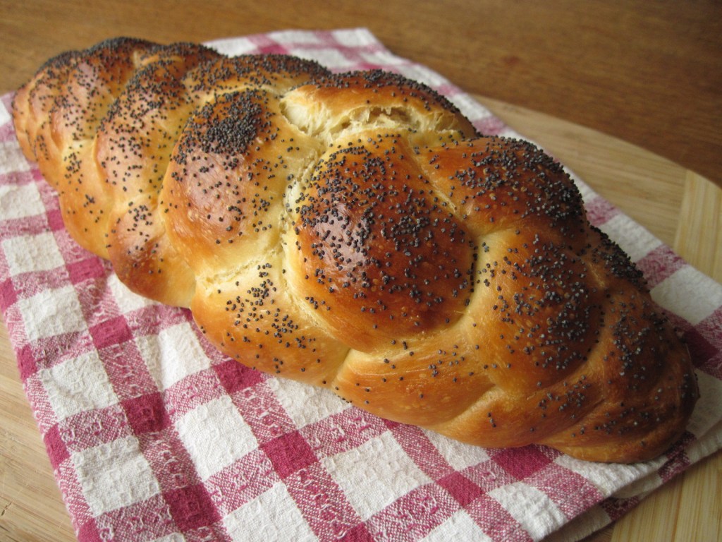 6-Strand Braided Challah Loaf