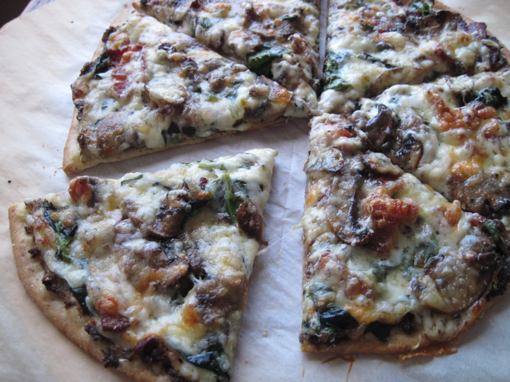 Roasted Mushroom Pesto for&nbsp;Pizza