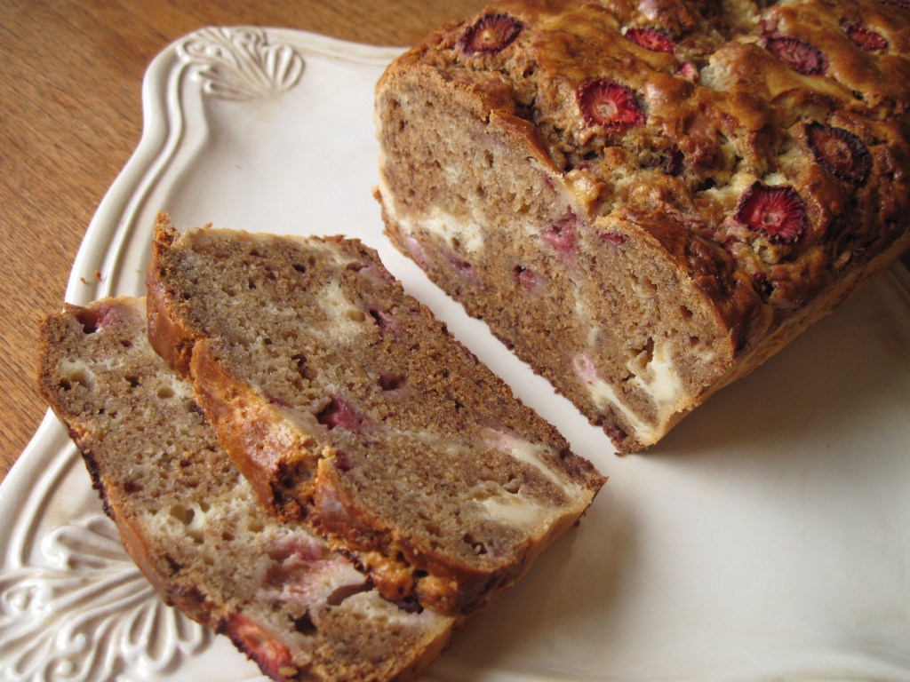 Strawberry Cheesecake Banana&nbsp;Bread