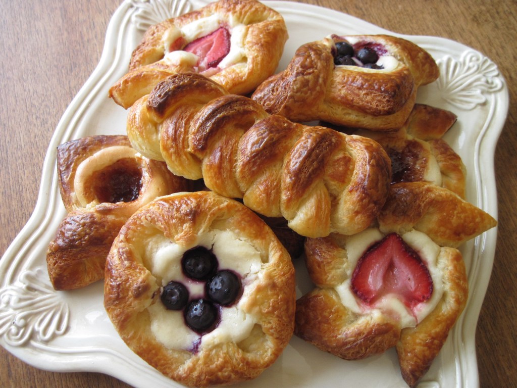 Sourdough Danish Pastries