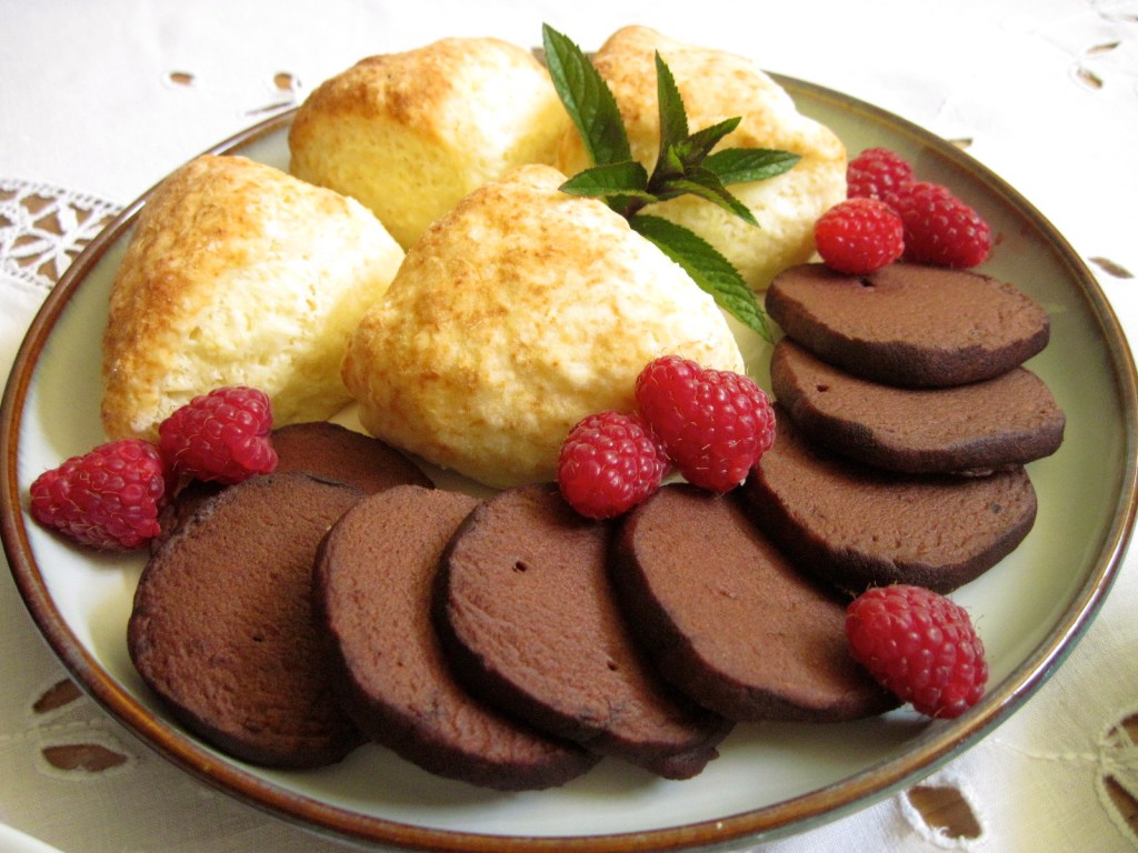 Cocoa Shortbread Cookies