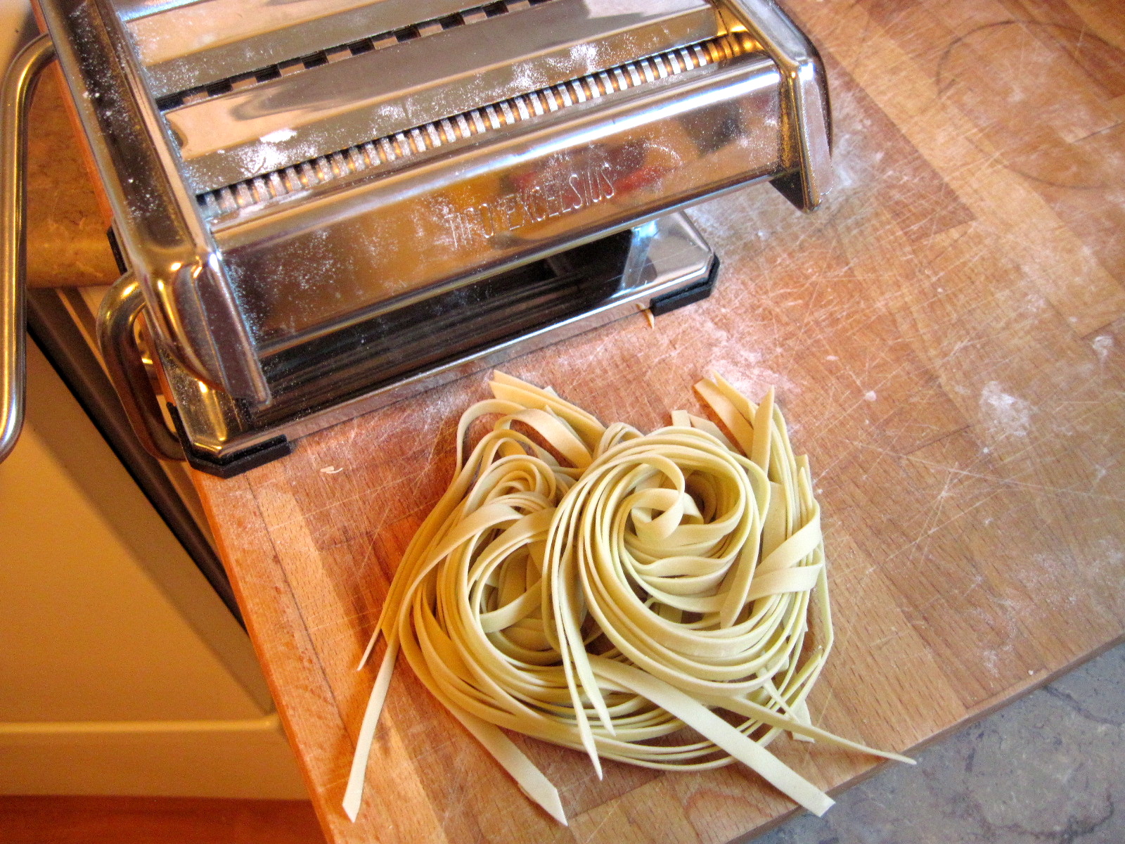 Sourdough Pasta With A Pasta Machine