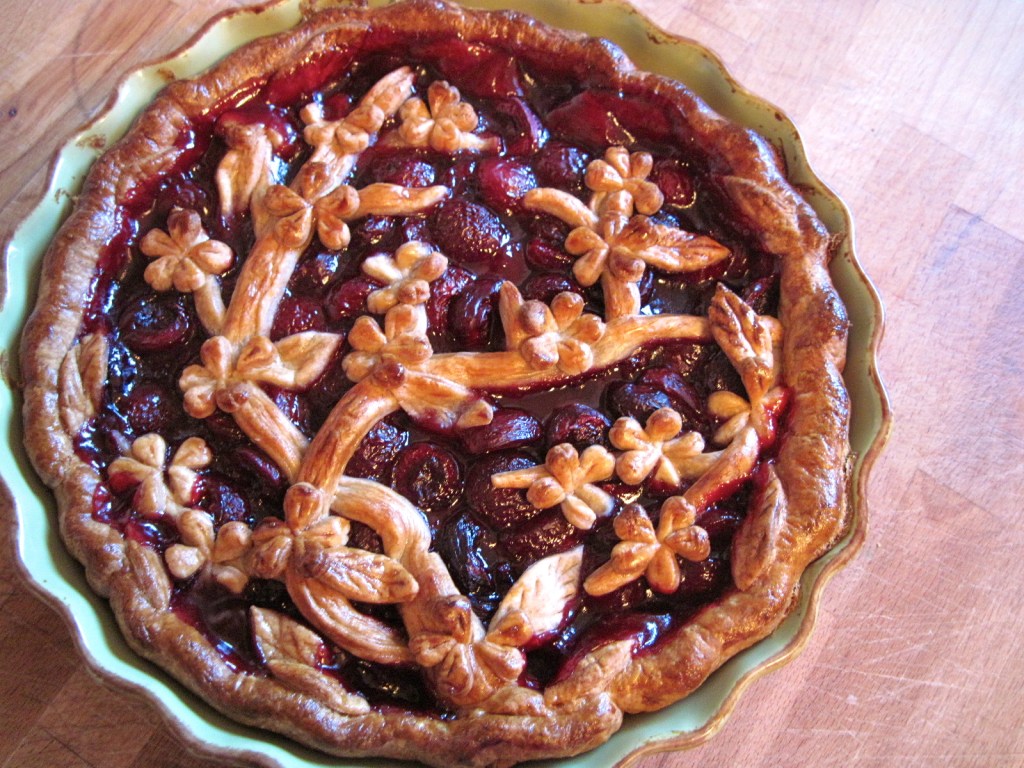 Cherry Blossom Pie with Sourdough&nbsp;Crust