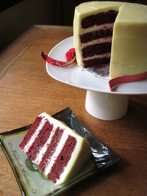 Beet Red Velvet Cake