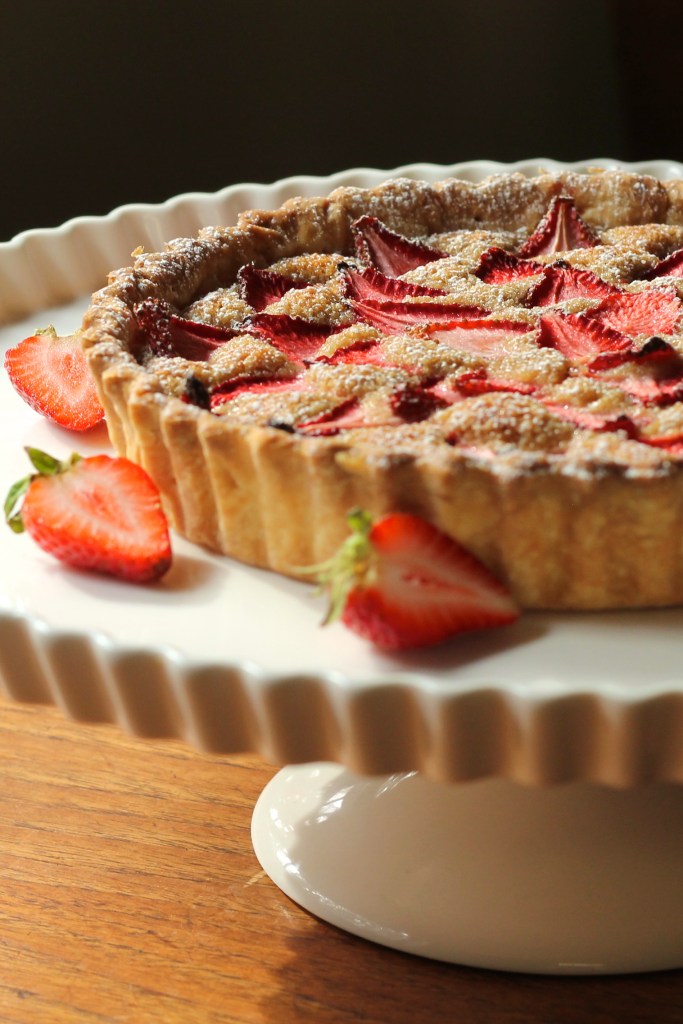 Petite Strawberry Frangipane Tart | Korena in the Kitchen
