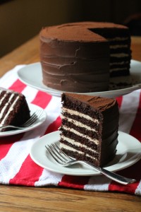 Melissa Clark’s Devil’s Food Cake with Black Pepper Buttercream