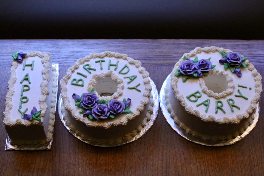 Download Grandpa S 100th Birthday Cake Chocolate Mocha Layer Cake With Vanilla Buttercream