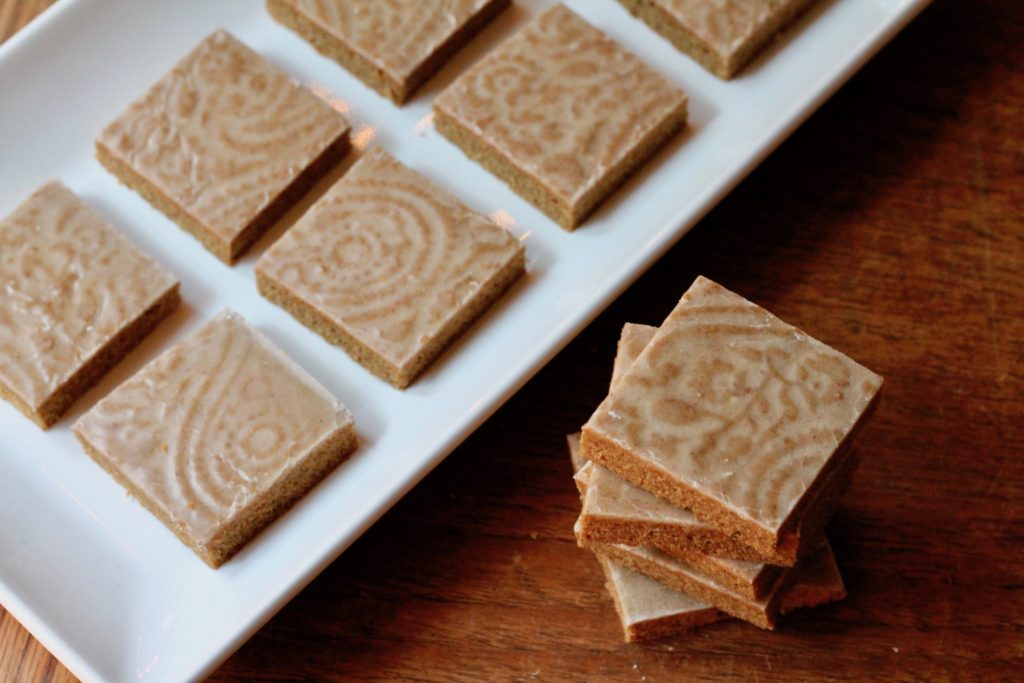 Soft Gingerbread Squares with Rum-Butter Glaze | Korena in the Kitchen