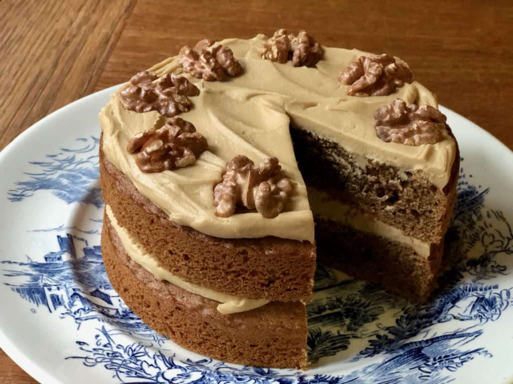 Nigella Lawson's Coffee and Walnut Layer Cake | Korena in the Kitchen