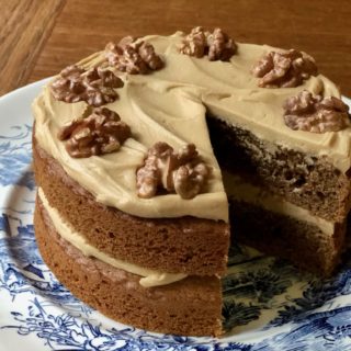 Nigella Lawson's Coffee and Walnut Layer Cake | Korena in the Kitchen