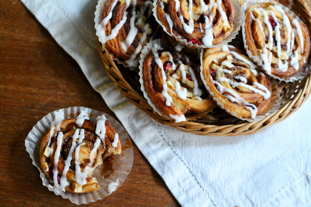 Cranberry Apple Cinnamon Danish&nbsp;Swirls