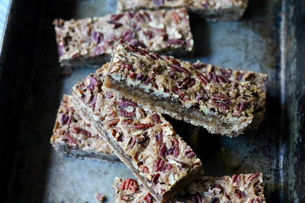 Maple Pecan Shortbread&nbsp;Bars