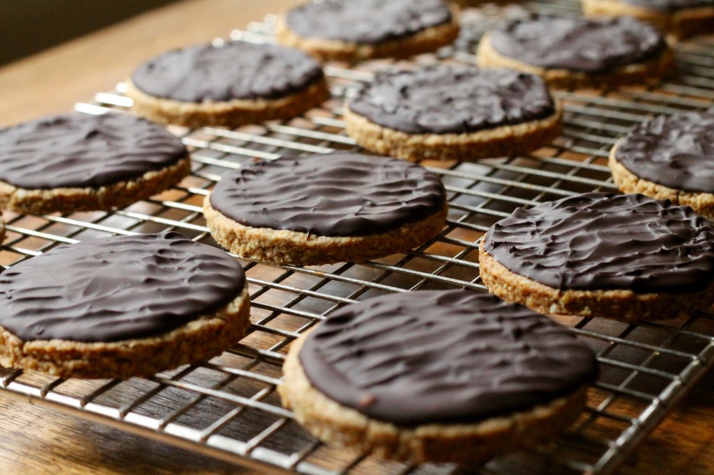 Chocolate-Covered Digestive Biscuits