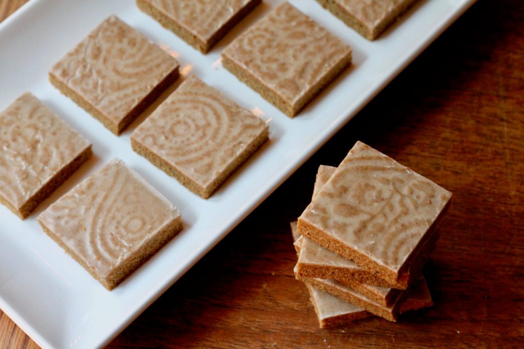 Soft Gingerbread Squares with Rum-Butter&nbsp;Glaze