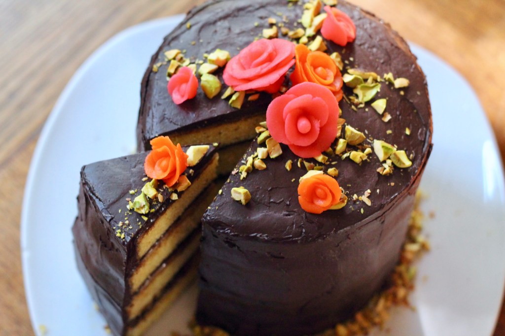 Pistachio Petit Four&nbsp;Cake